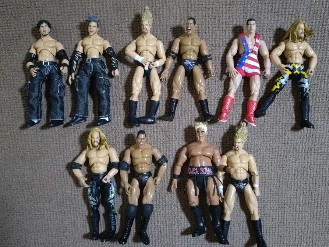 WWF / WWE フィギュア 10体セット