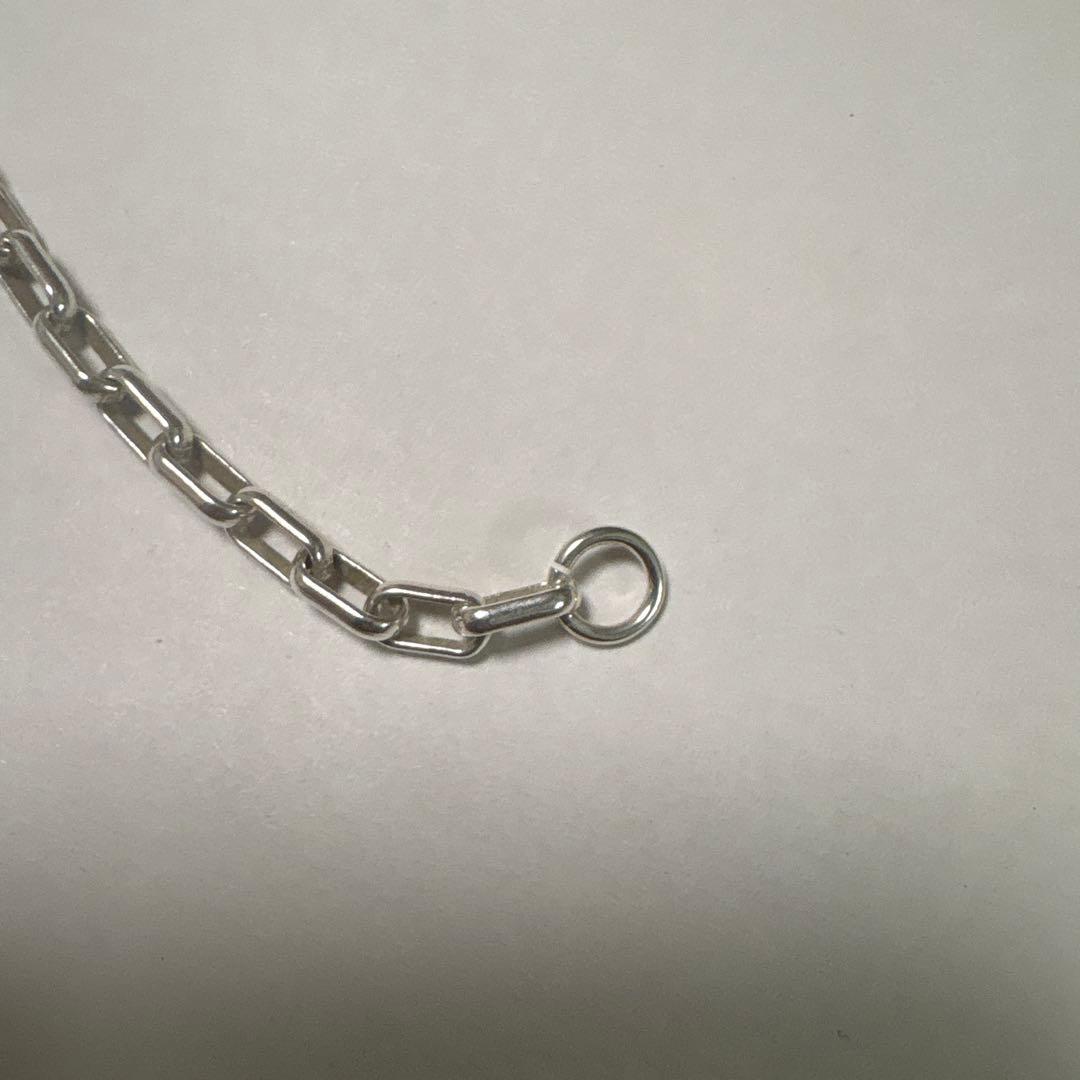 【美品】正規品　グッチ　インターロッキング　シルバーチェーンネックレス