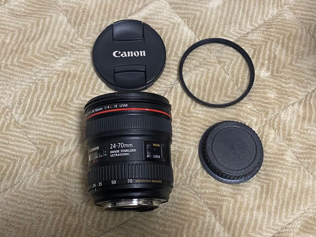 【値下げ中】Canon EF 24-70mm f/4L IS USM