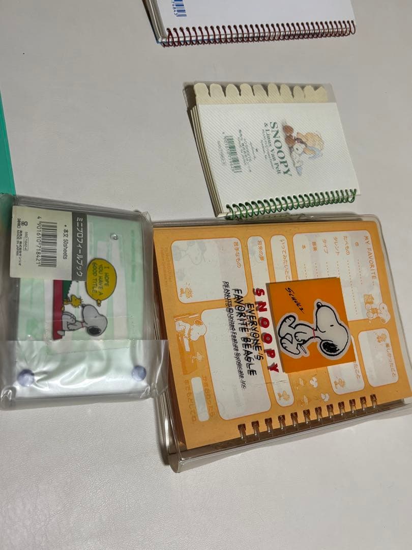 d*7様 スヌーピー ノート セット