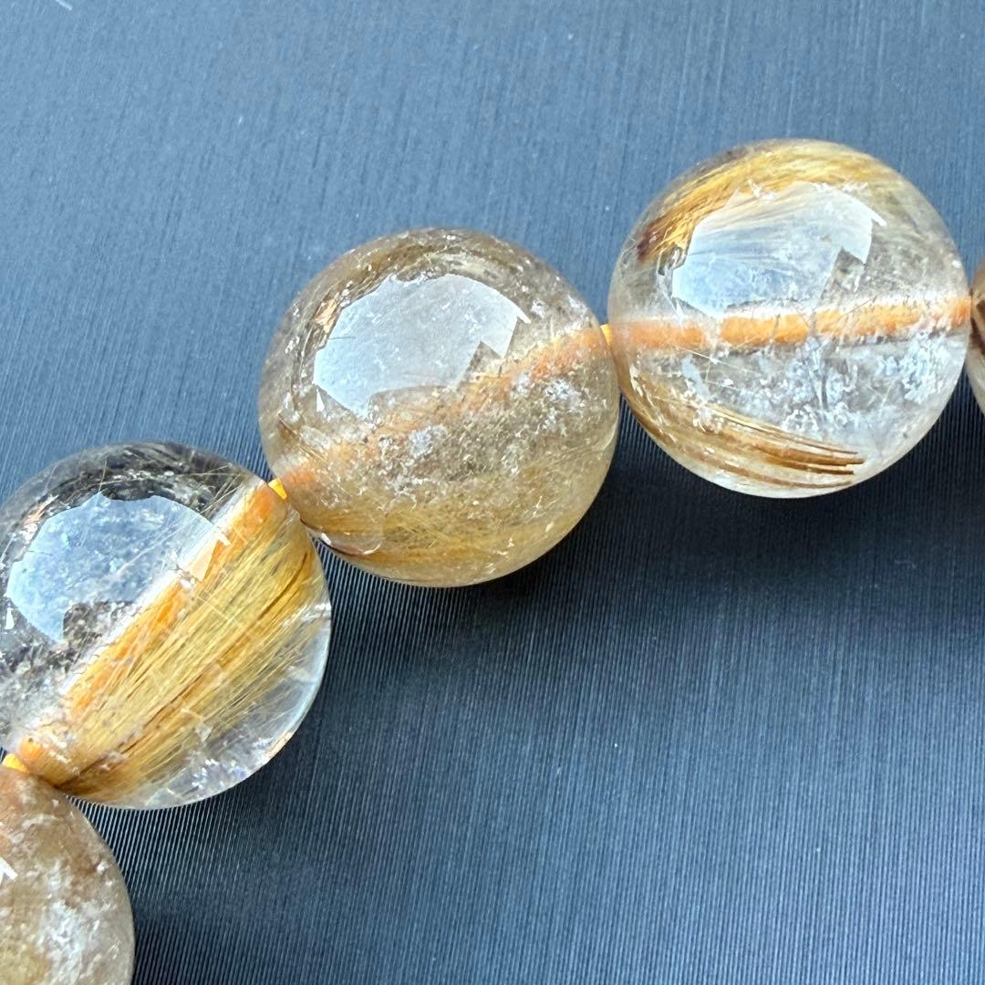 ラルク A4802 タイガータイチンルチルクォーツ