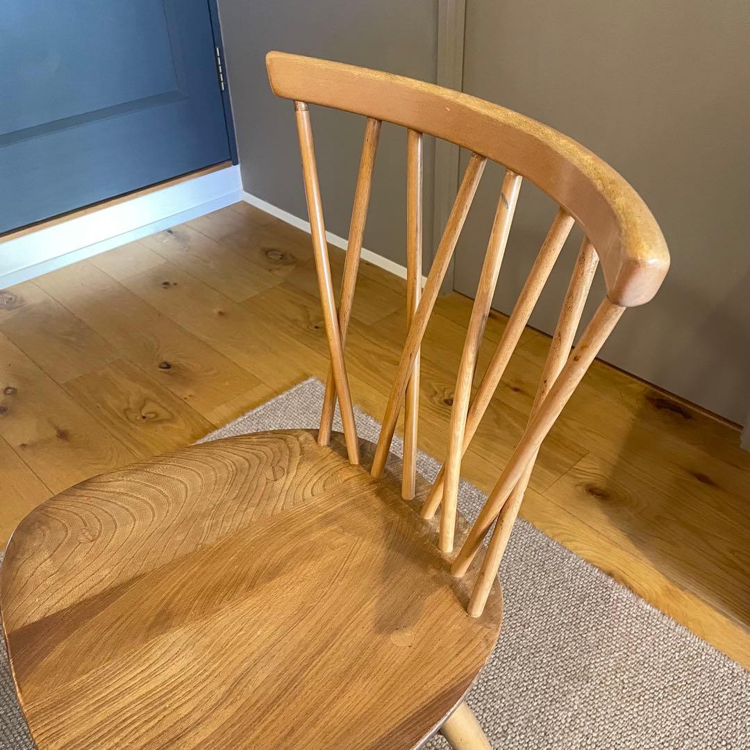 4444v42e　アーコール　クロスバックチェア　刻印ラベルあり