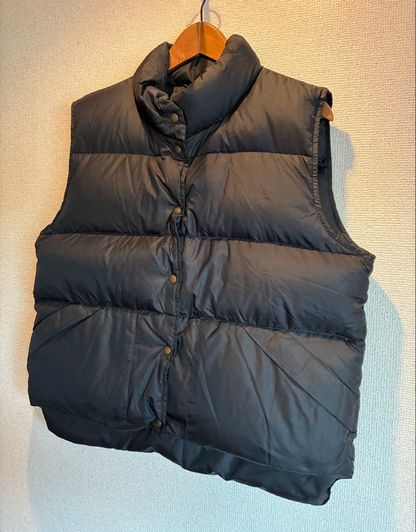 L.L.Bean ダウンベスト L(WOMEN'S) ブラック エルエルビーン