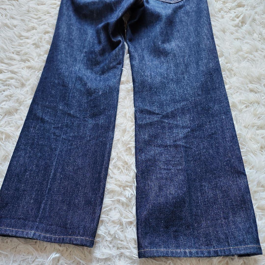 【美品】オーラリー HARD TWIST DENIM 5P PANTS　濃紺