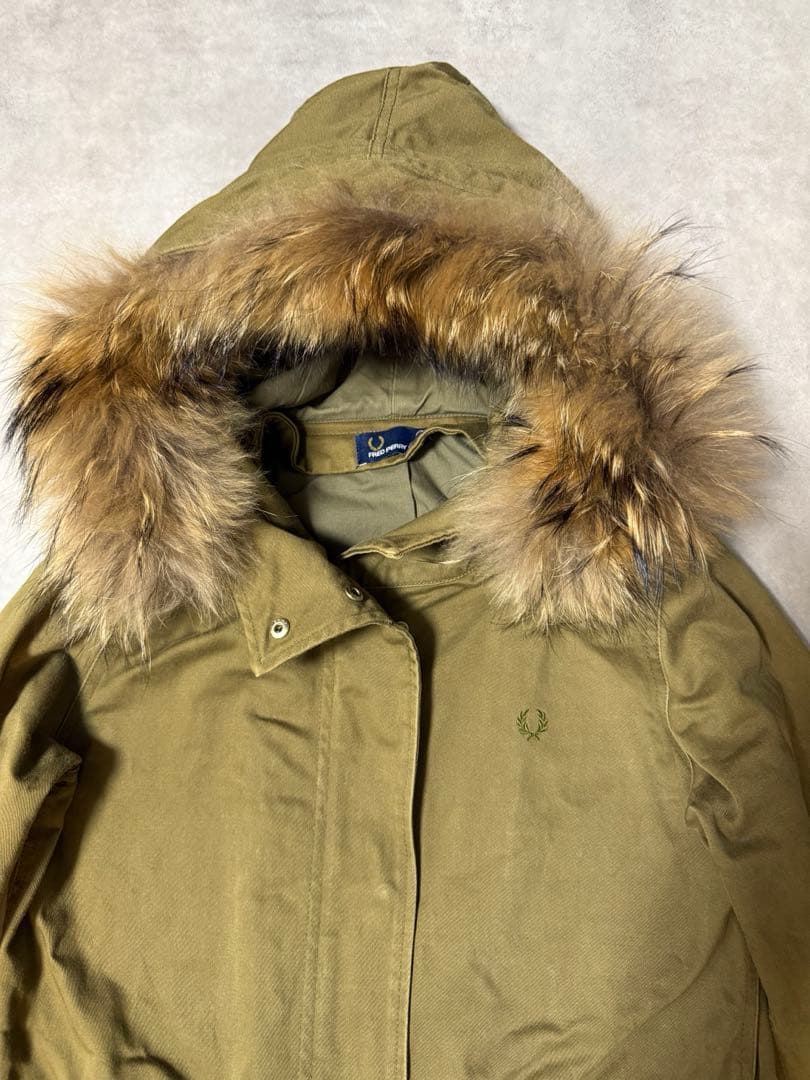 Fred Perry フレッドペリー　モッズコート　裏ボア　ライナー付
