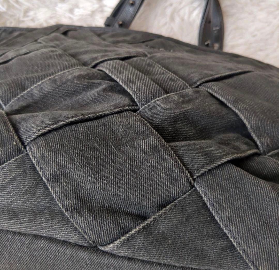 ディーゼル DIESEL デニムトートバッグ 2WAY スタッズ マキシイントレ