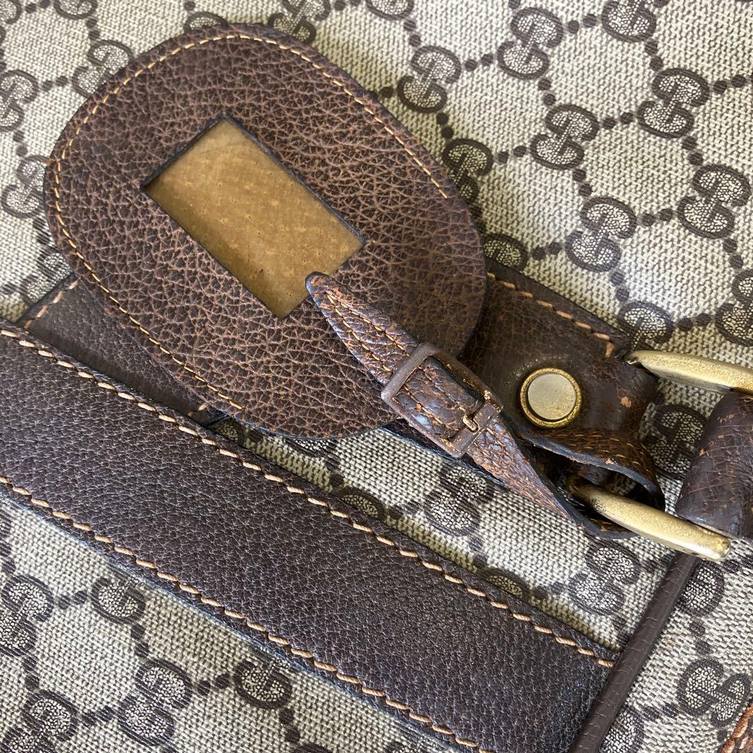 グッチ　ボストンバッグ　GG柄　PVC　3762