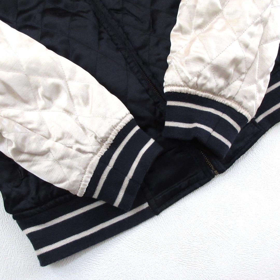 【Disney】ディズニー　ミッキーマウス　リバーシブル　スカジャン　0154