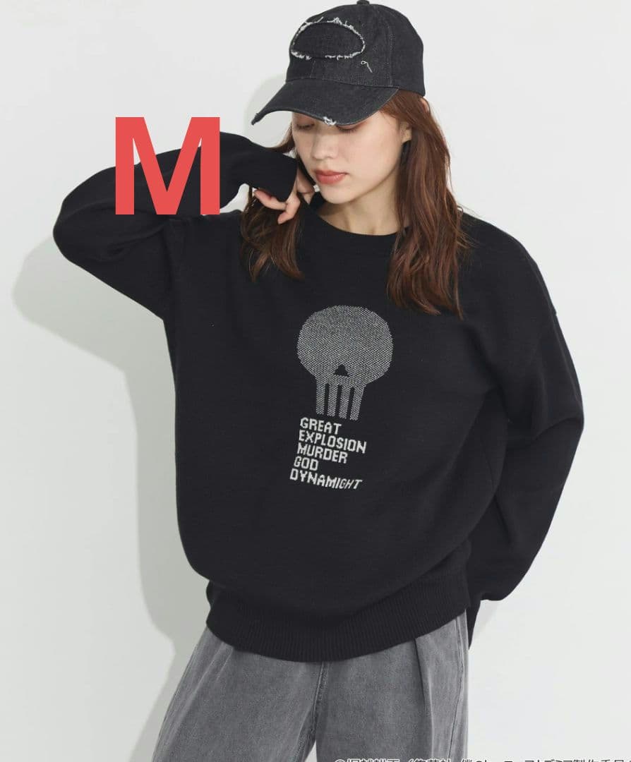 【完売品】M ヒロアカ earth 爆豪勝己 イメージ ニットプルオーバー