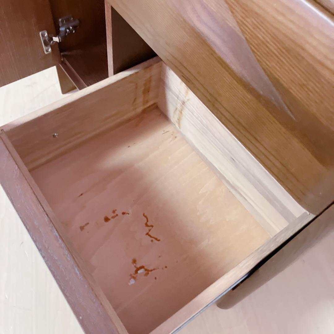 Karimoku カリモク 木製 電話台、FAX台　キャビネット　サイドボード