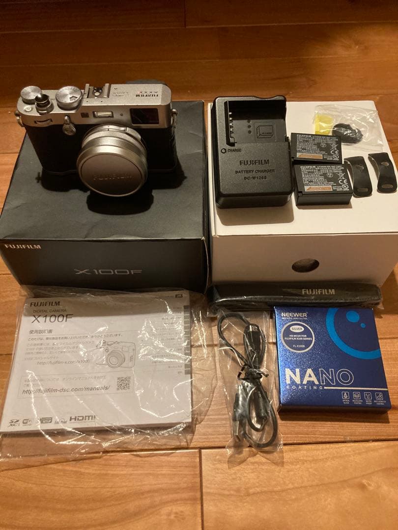 FUJIFILM X100F シルバー レンジファインダー　難あり　作例あり