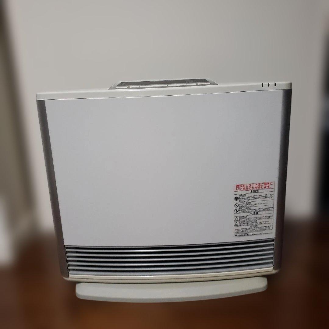 ほぼ未使用　リンナイ　ガスファンヒーター 都市ガス用 RC-N5801NP