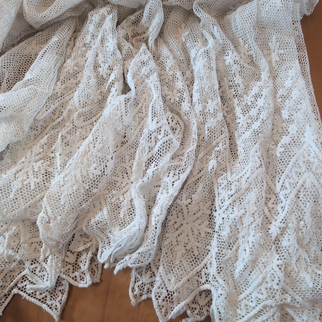 フランスアンティークワンピース　フランスアンティークレース