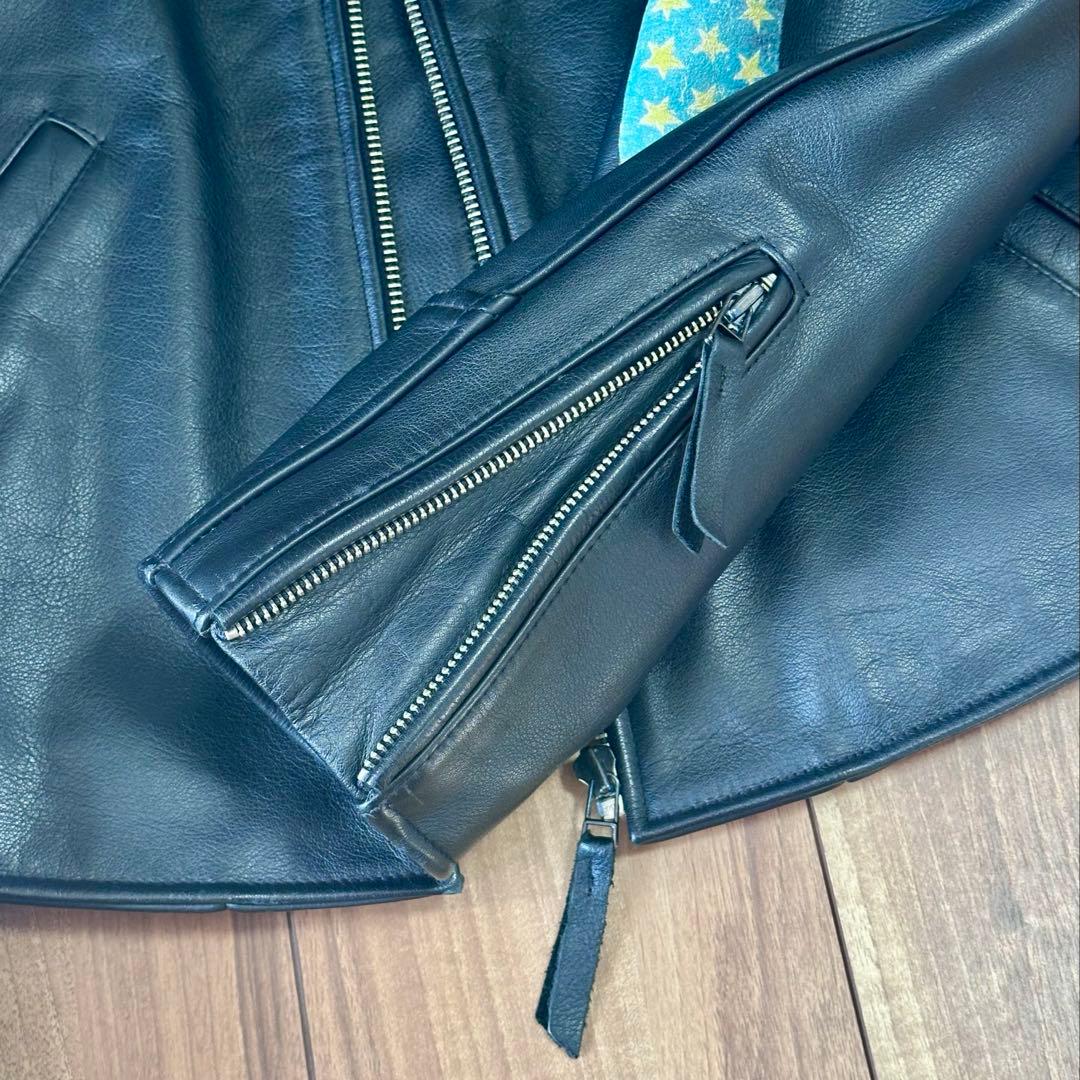 【超希少】良デザイン HARLEY-DAVIDSON レザーライダースジャケット