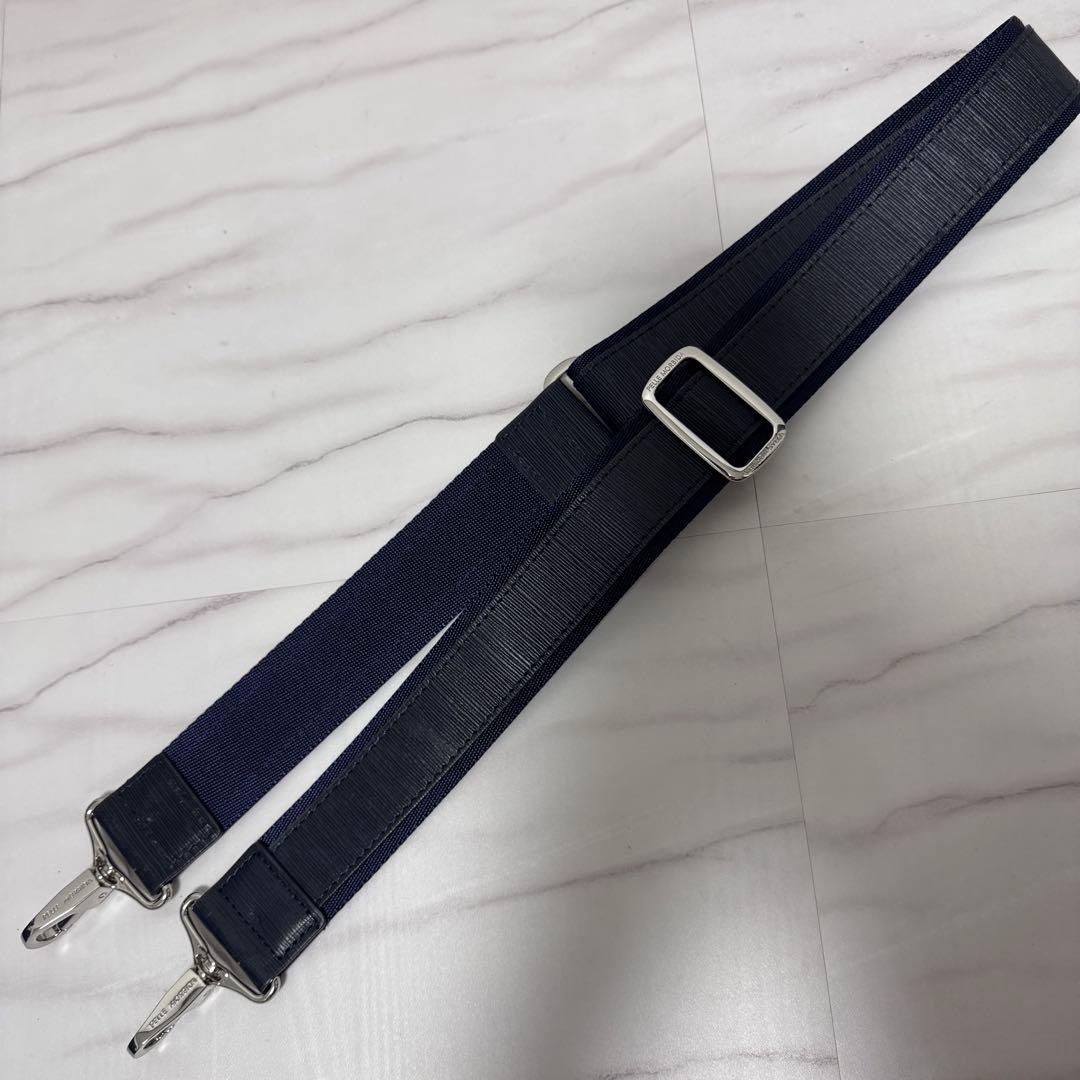 保存袋付✨ペッレモルビダ キャピターノ 2wayビジネスバック ネイビー レザー