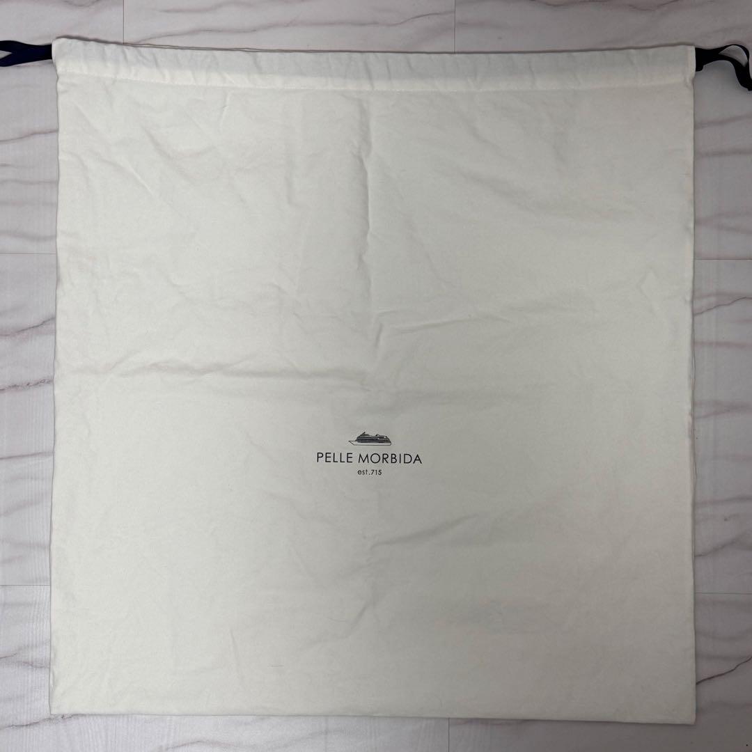 保存袋付✨ペッレモルビダ キャピターノ 2wayビジネスバック ネイビー レザー