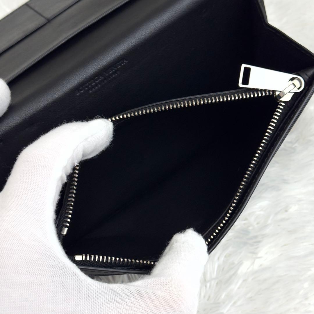 美品✨RFID内蔵 BOTTEGAVENETA ボッテガ イントレチャート 財布