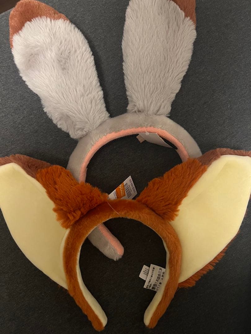 Mii　ズートピア　カチューシャ　香港ディズニー　ニック　ジュディ