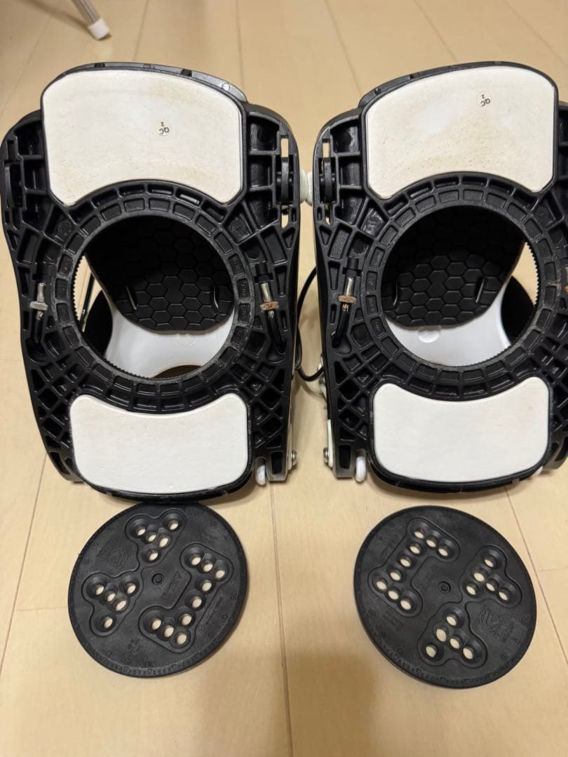 FLOW ALPHA スノーボードビンディング ホワイト