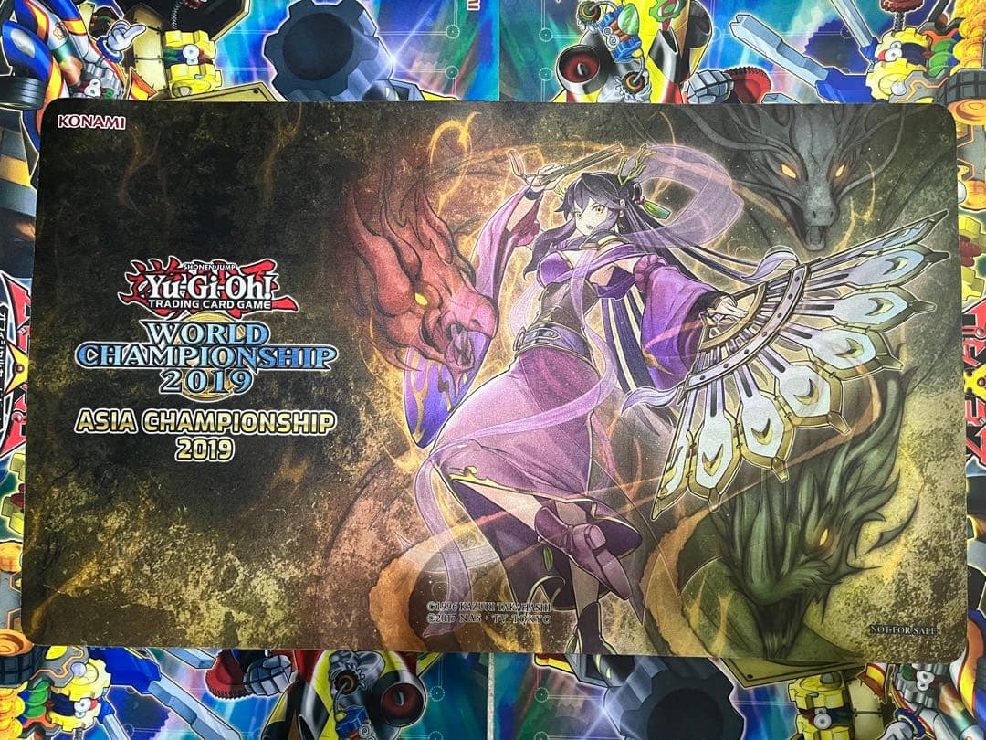 遊戯王 天威の龍仙女　プレイマット　アジア