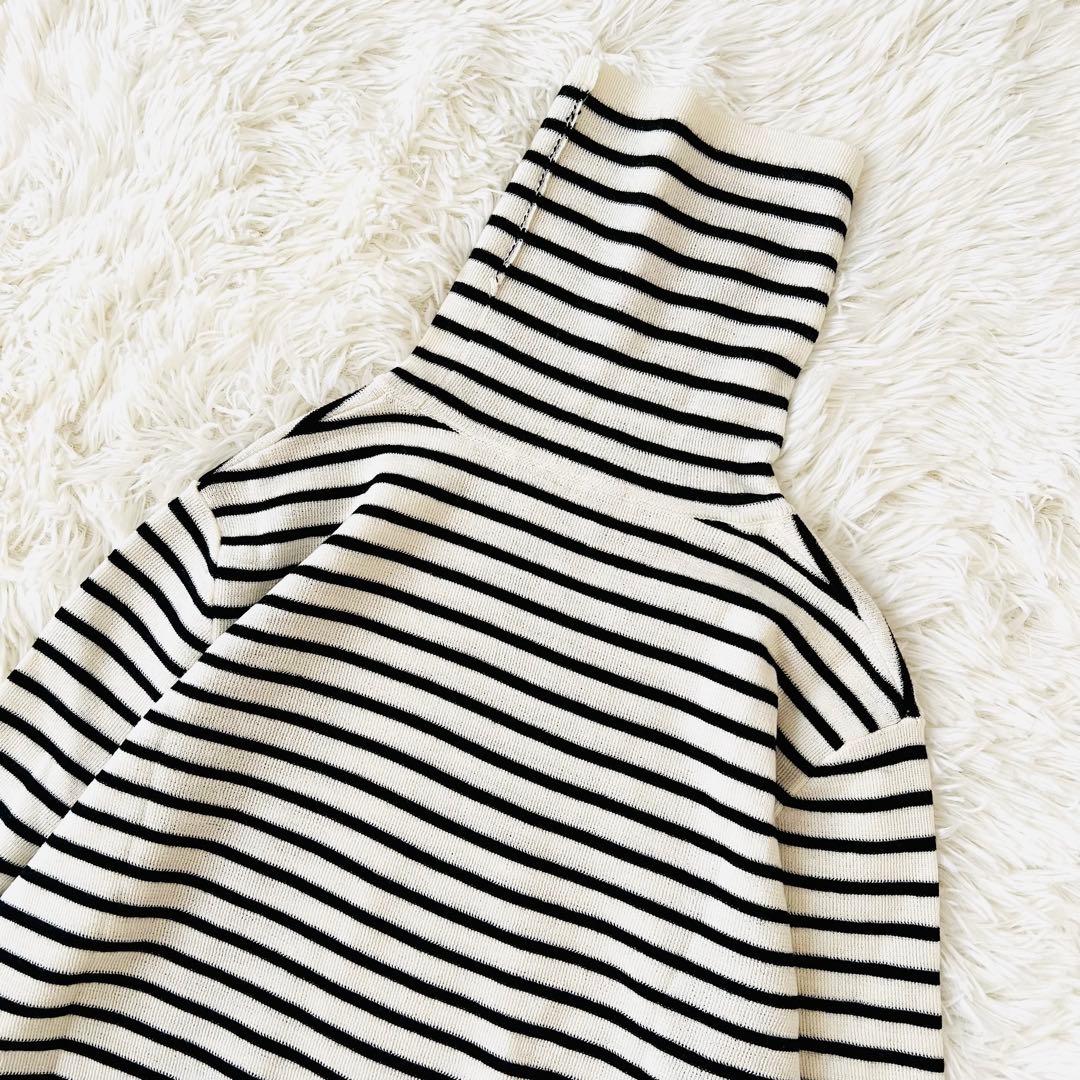 アパルトモン ドゥーズィエムクラス 22AW ボーダータートルネックニット