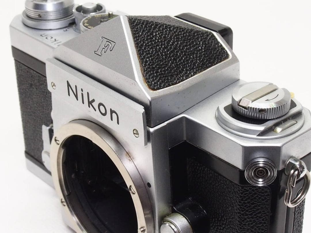 ニコン Nikon F アイレベル ボディ シルバー 《 動作良好 694万番台