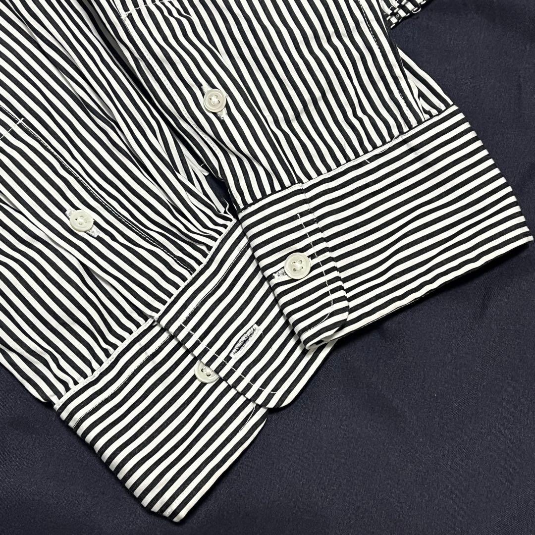 未使用級　ポロラルフローレン　最現行　長袖シャツ　ストライプ　ポニー　6 XL