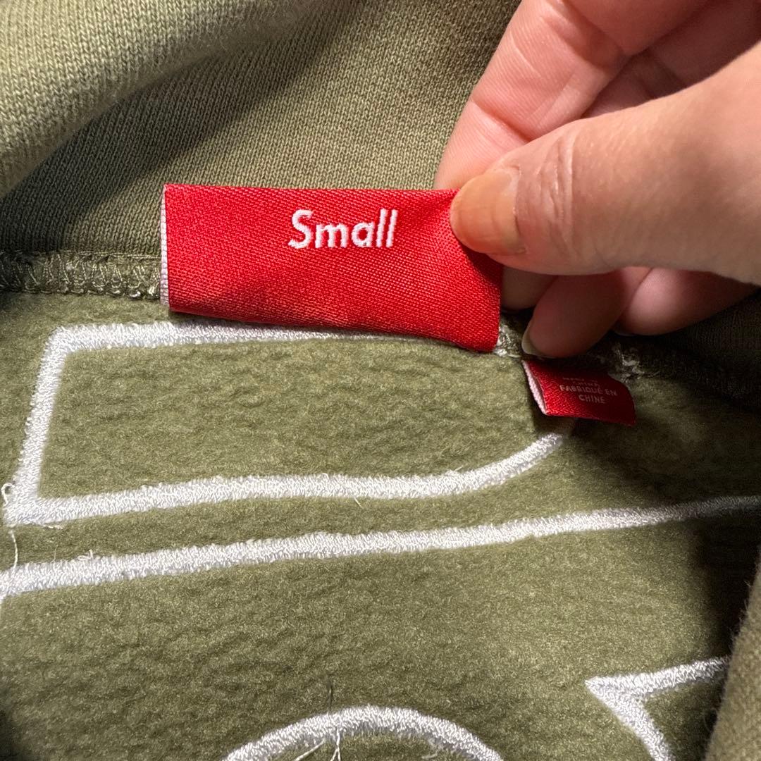 Supreme オリーブ パーカー