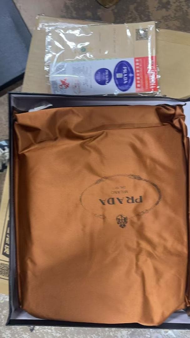 PRADA ブラック ナイロン リュック