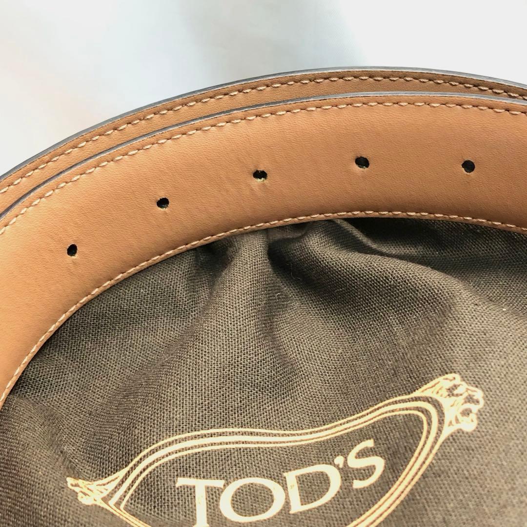【現行品✨美品】　TOD'S トッズ ベルト ブラック　メンズ　表記95