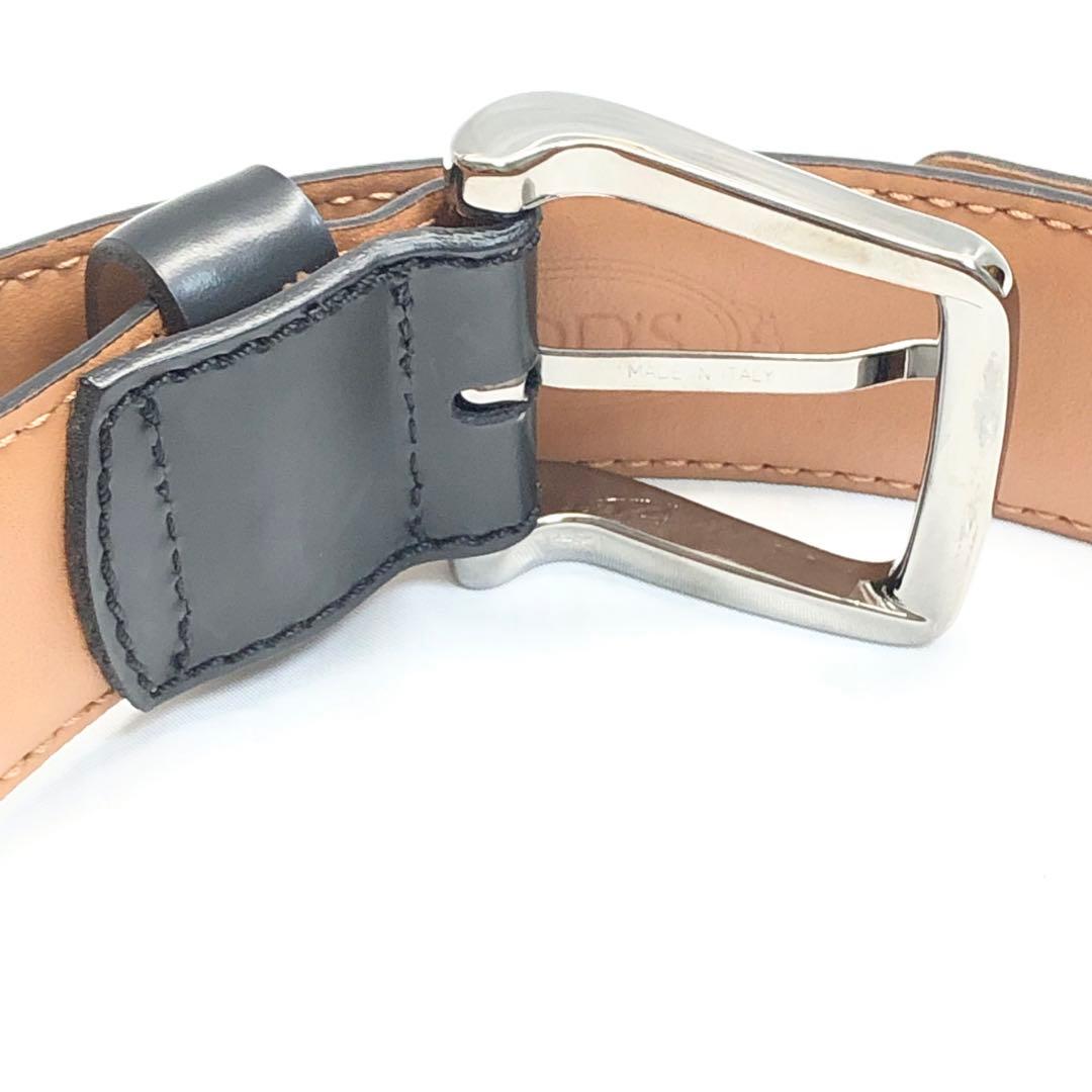 【現行品✨美品】　TOD'S トッズ ベルト ブラック　メンズ　表記95