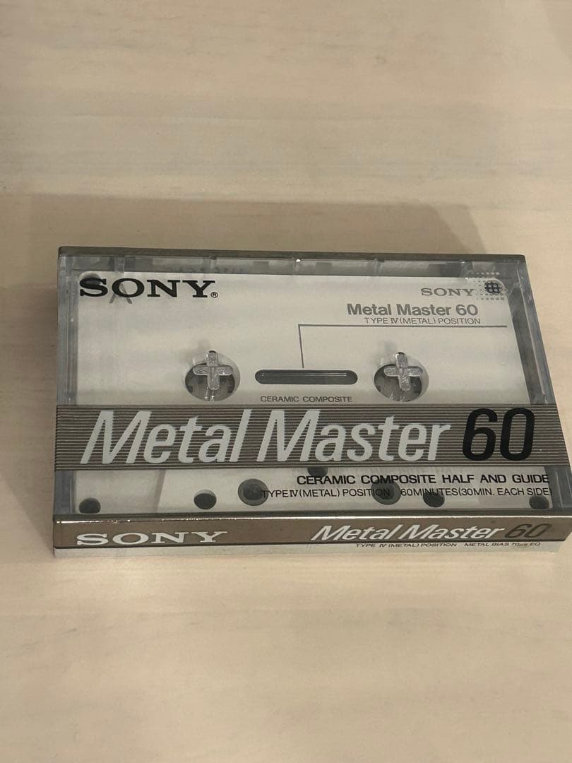 【未使用未開封】SONY l Master 60 カセットテープ