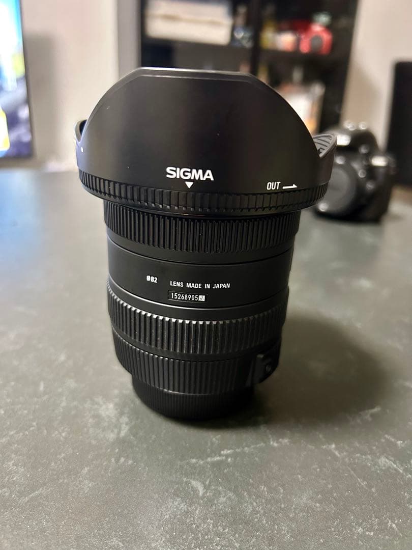 SIGMA 10-20mm F3.5 DC HSM フード付 ニコンF用