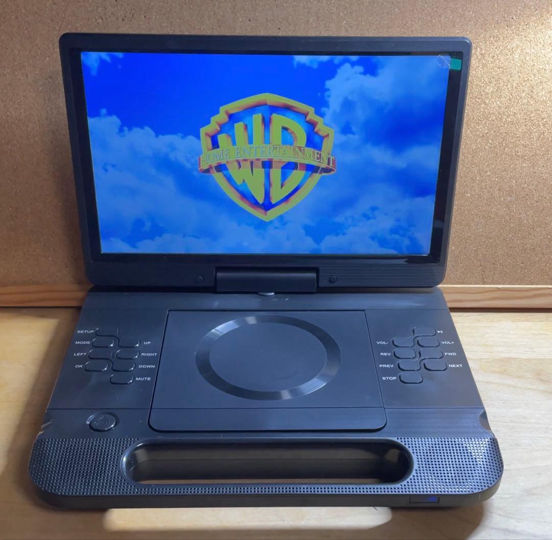 24年製 付属品完備ポータブルDVD・BD・Blu-ray・ブルーレイプレーヤー