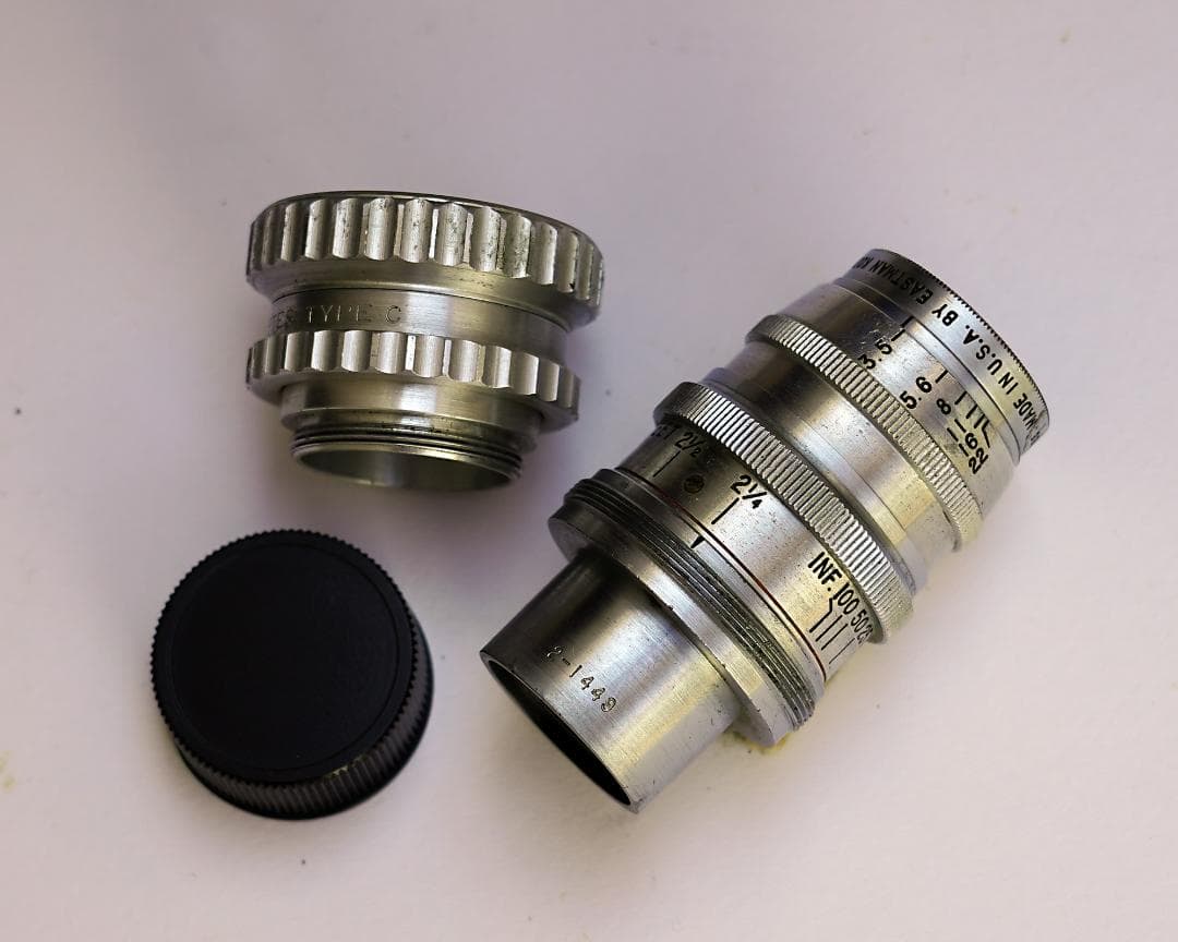 027 Kodak Anastigmat 50mm f3.5コダック・シネレンズ