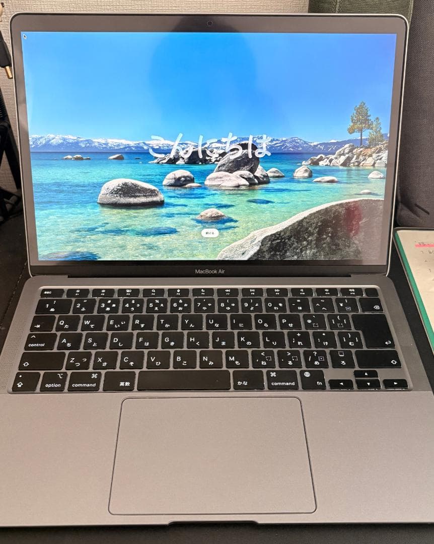 【付属品あり】MacBook Air M1 シルバー256GB バッテリー88%