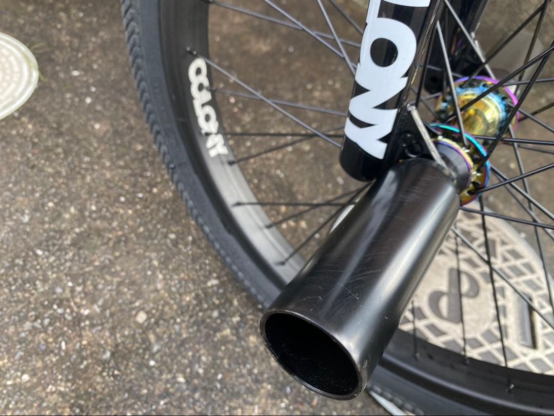 COLONY ブラック BMX 自転車本体