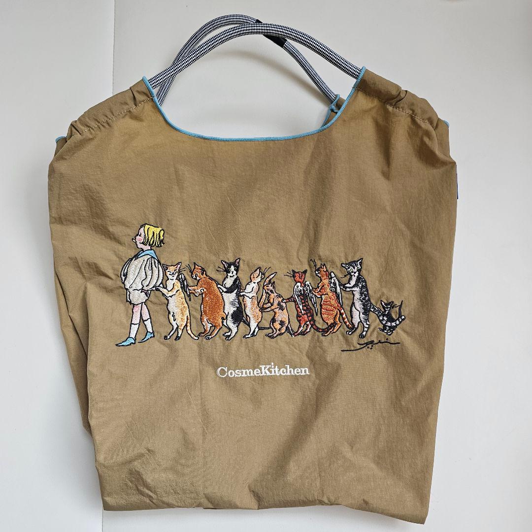 くらはしれい エコバッグ　ボールアンドチェーン　コスメキッチン