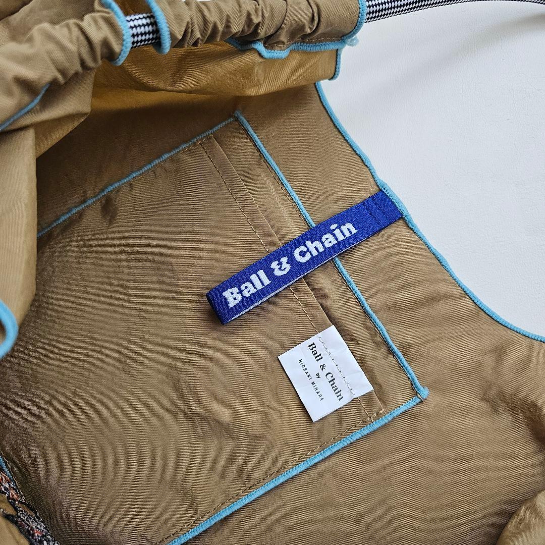 くらはしれい エコバッグ　ボールアンドチェーン　コスメキッチン