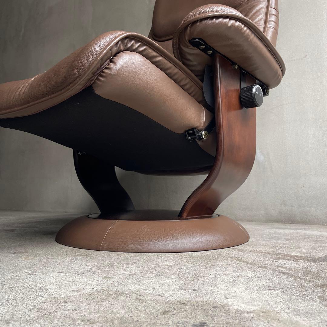 極美品　karimoku カリモク 回転リクライニングソファ