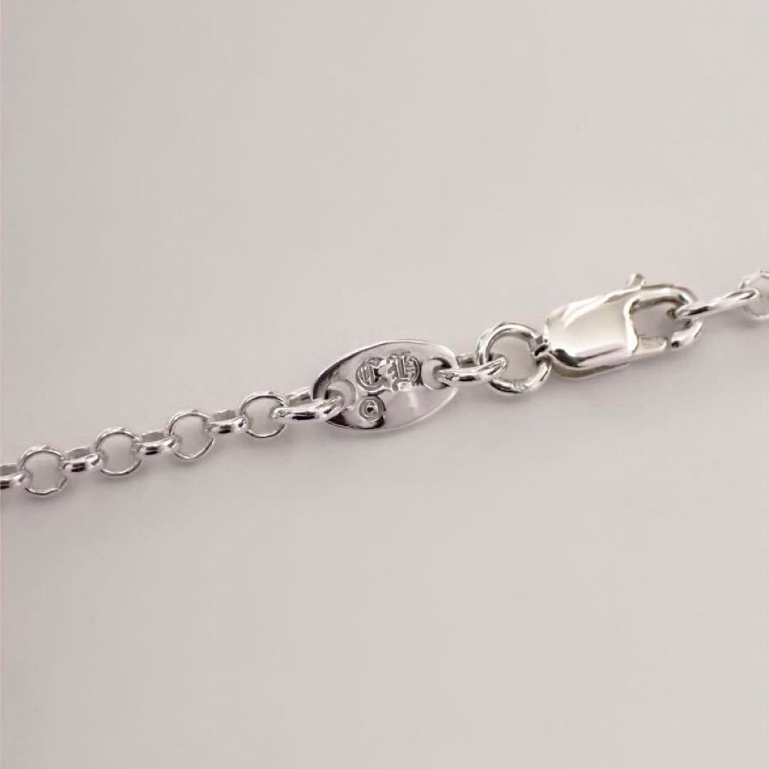 インボイス原本無修正 クロムハーツ ロールチェーン 20インチ CH ネックレス