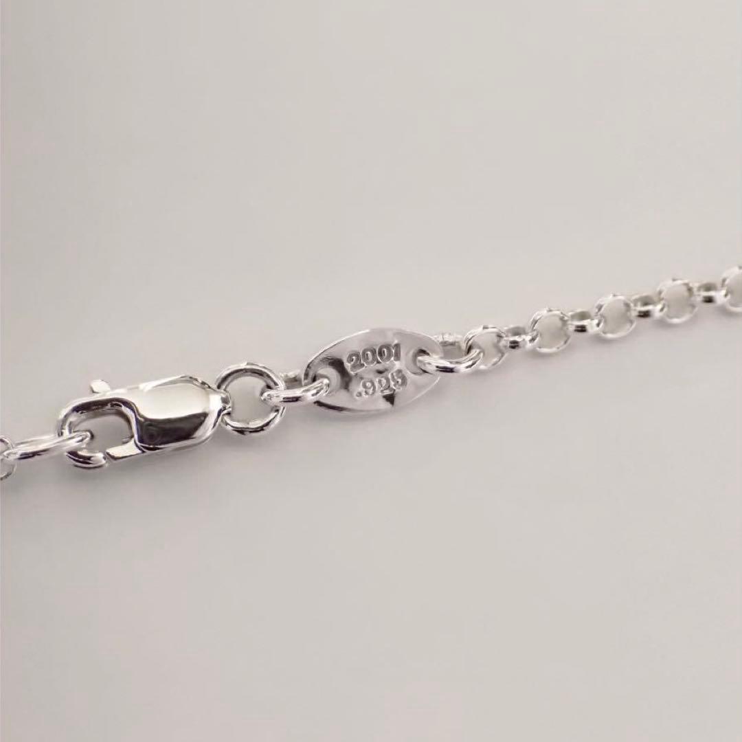 インボイス原本無修正 クロムハーツ ロールチェーン 20インチ CH ネックレス