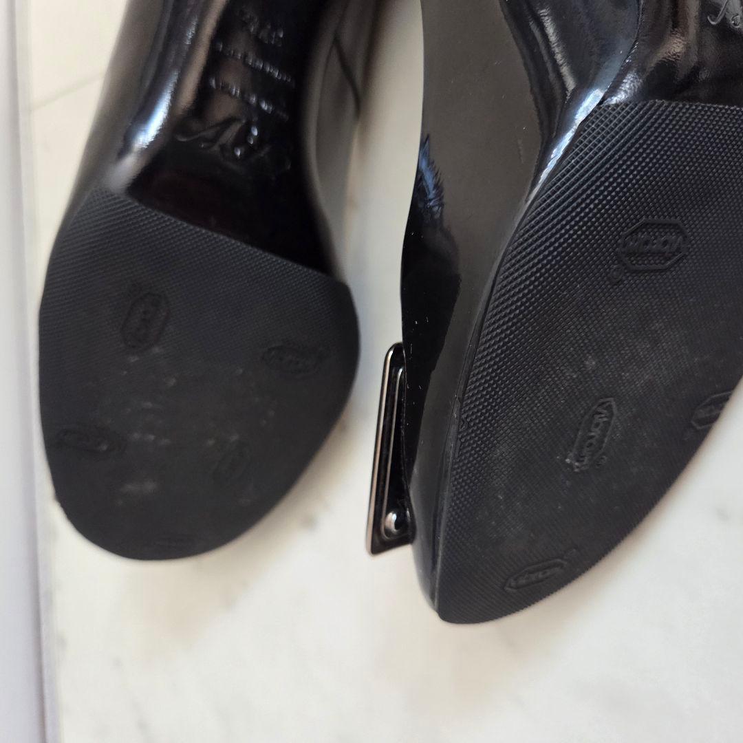 Roger Vivier　ロジェ ヴィヴィエパンプス 37 黒 パテントレザー