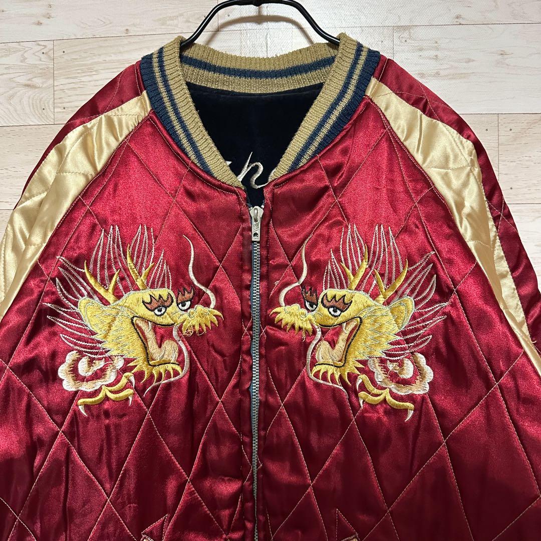 TAILOR TOYO テーラー東洋 リバーシブル ベロア スカジャン 別珍 M