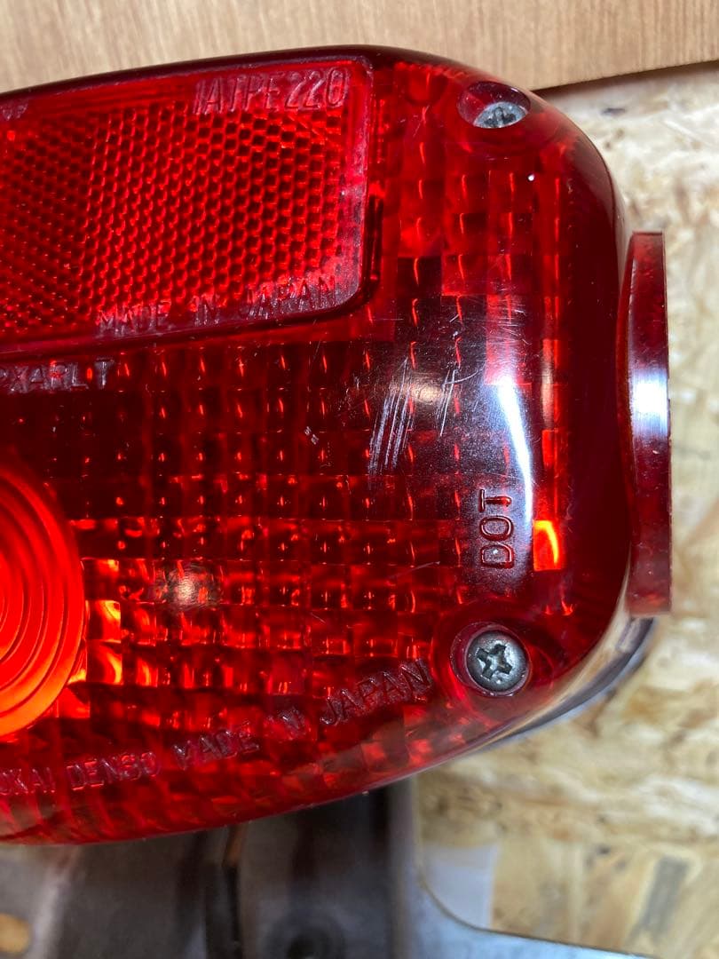 gs400lテールライト　テールブラケット　gs400 gsx400l