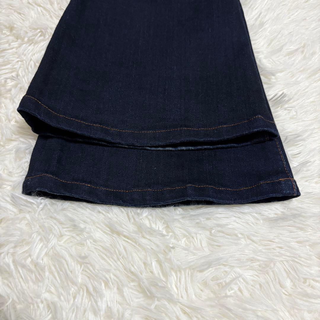 MOUSSY MVS FLARE フレア デニム レディース 濃紺 24