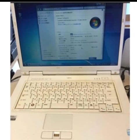 激安富士通ノートパソコン FMV BIBLO NF40U win7 dvdマルチ