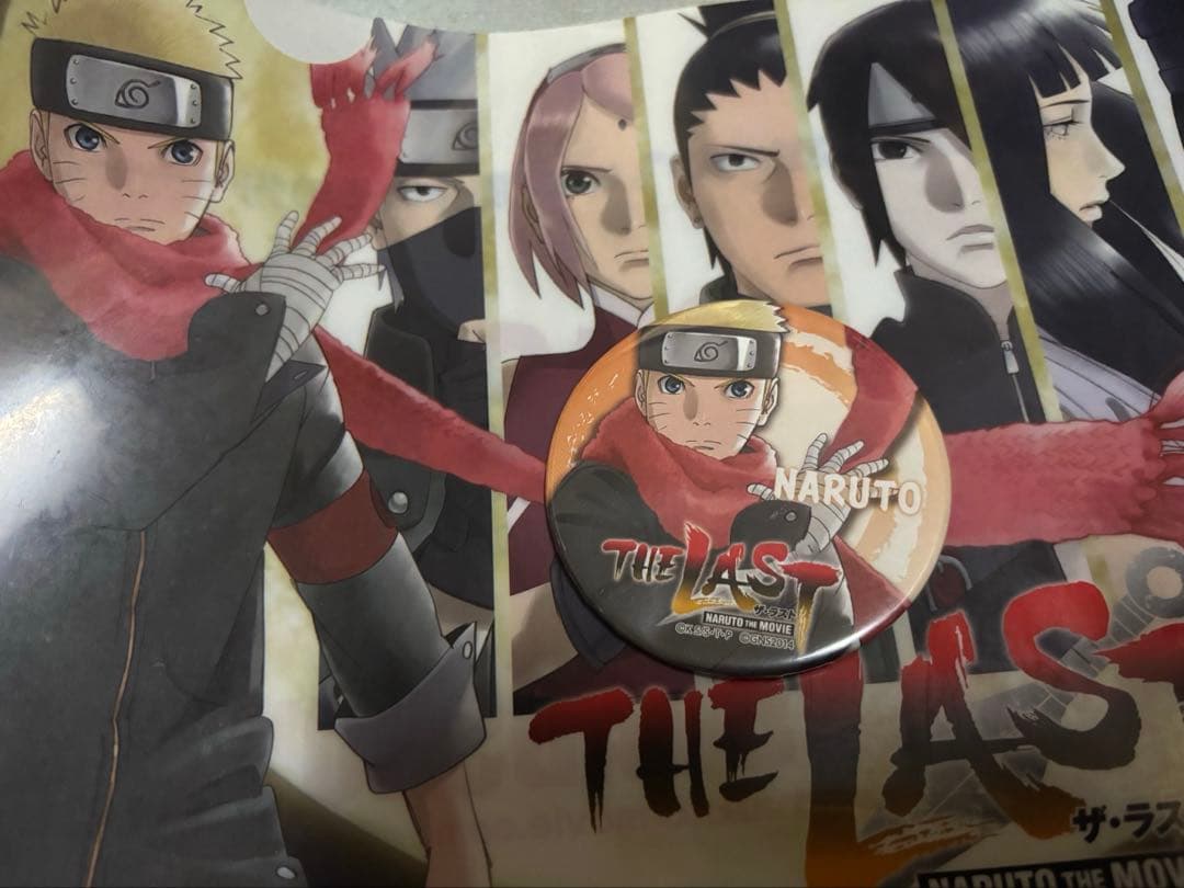 公*o様 NARUTO THE LAST ナルト缶バッジ