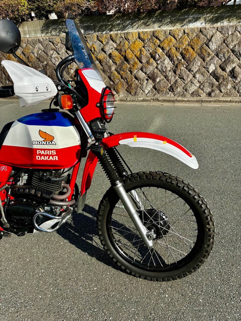 新品・絶版再現】Honda XL250R パリダカ フロントオーバーフェンダー
