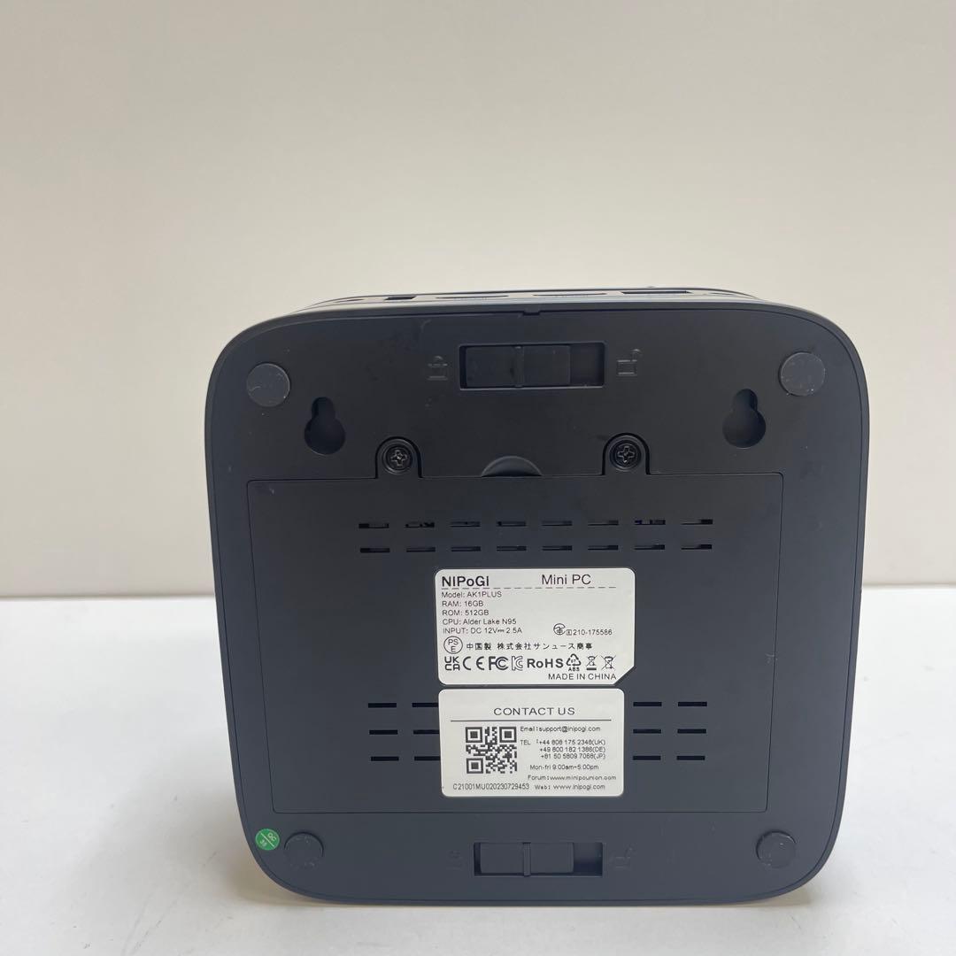 NiPogi N95 16Gb SSD 1.5TB mini PC 2023年
